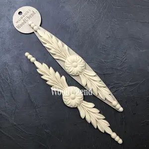 Pack of Two Floral Pediments