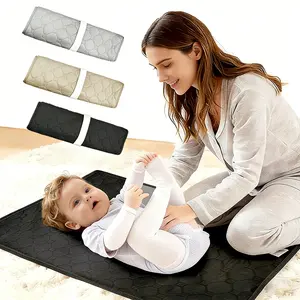 Portable Large Diaper Pad, Reusable and Washable, Foldable, Super Soft and Comfortable, Breathable Absorbent, Perfect Gift for Babies, Infant, Newborn, Floor Mattress