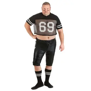 Plus Size Tight End Footballer Men's Costume