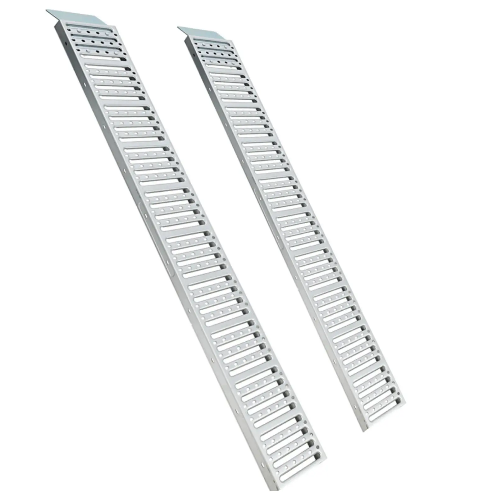 【GARVEE】72" x 9" Metal ATV Ramps with Anti-Slip Surface, 1500 lbs Capacity, Ideal for Loading Motorcycles, Bicycles, ATVs, Lawnmowers, Tractors, Set of 2 Ramps
