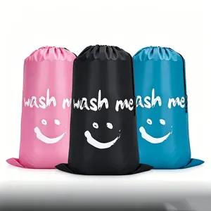 Laundry Bags for Travel Home Use, Large Capacity Dirty Clothes Storage Bag, Easy to Store Drawstring Closure