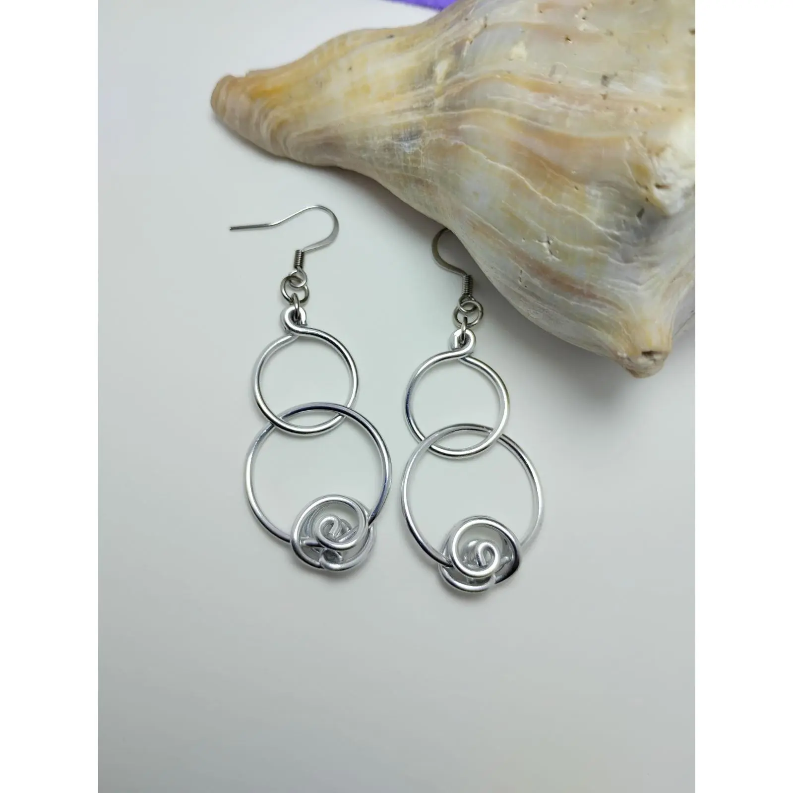Double Circle Earrings Double Circle Earrings