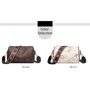 Trendy Zip Small Crossbody Camera Bag Purse for Women with Adjustable Wide Strap Stylish and Functional Everyday Use ﻿