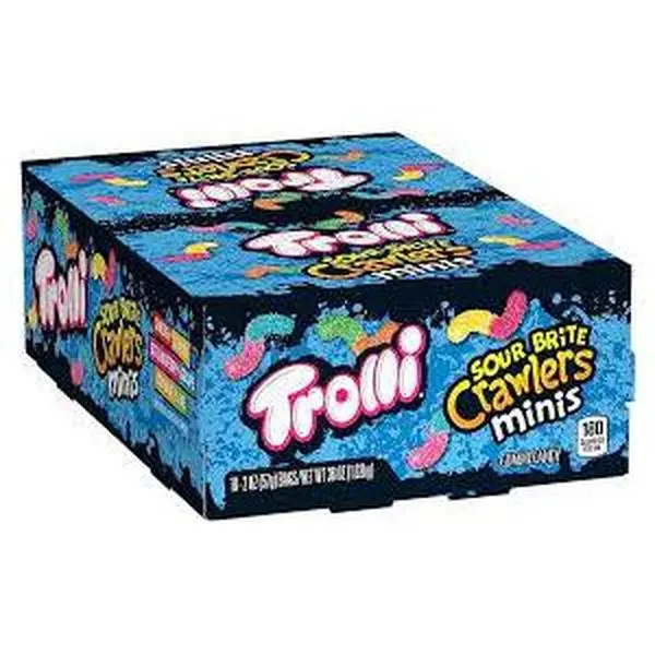 ThayerTrolli Sour Brite Crawlers 2 ounce 18 count