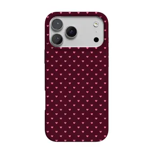 Casely iPhone 17 Pro Max Case | Heart Noir | Tiny Hearts | Compatible with MagSafe | Classic Ultra Thin Design