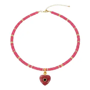 Bella Portofino Collar - Dark Pink Bella Portofino Collar - Dark Pink