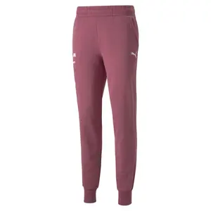 PUMA Mens Bmw M Motorsport Essentials Fleece Pants Casual Fleece - Pink
