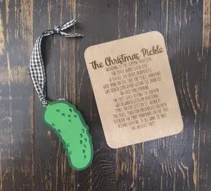 The Christmas Pickle Ornament Traditional Decoration Decor