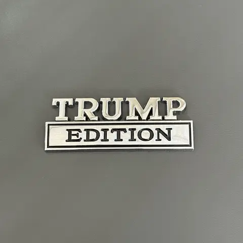 TRUMP Edition 3D Emblem Sticker Badge, Funny Decals for Car, Truck, SUV, Motorcycle