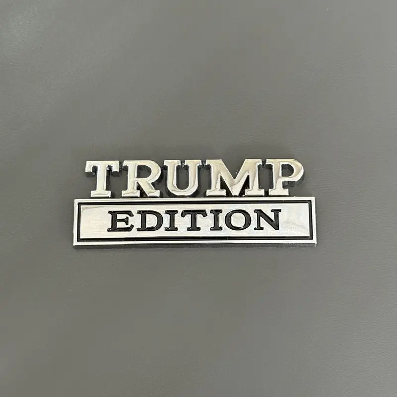TRUMP Edition 3D Emblem Sticker Badge, Funny Decals for Car, Truck, SUV, Motorcycle