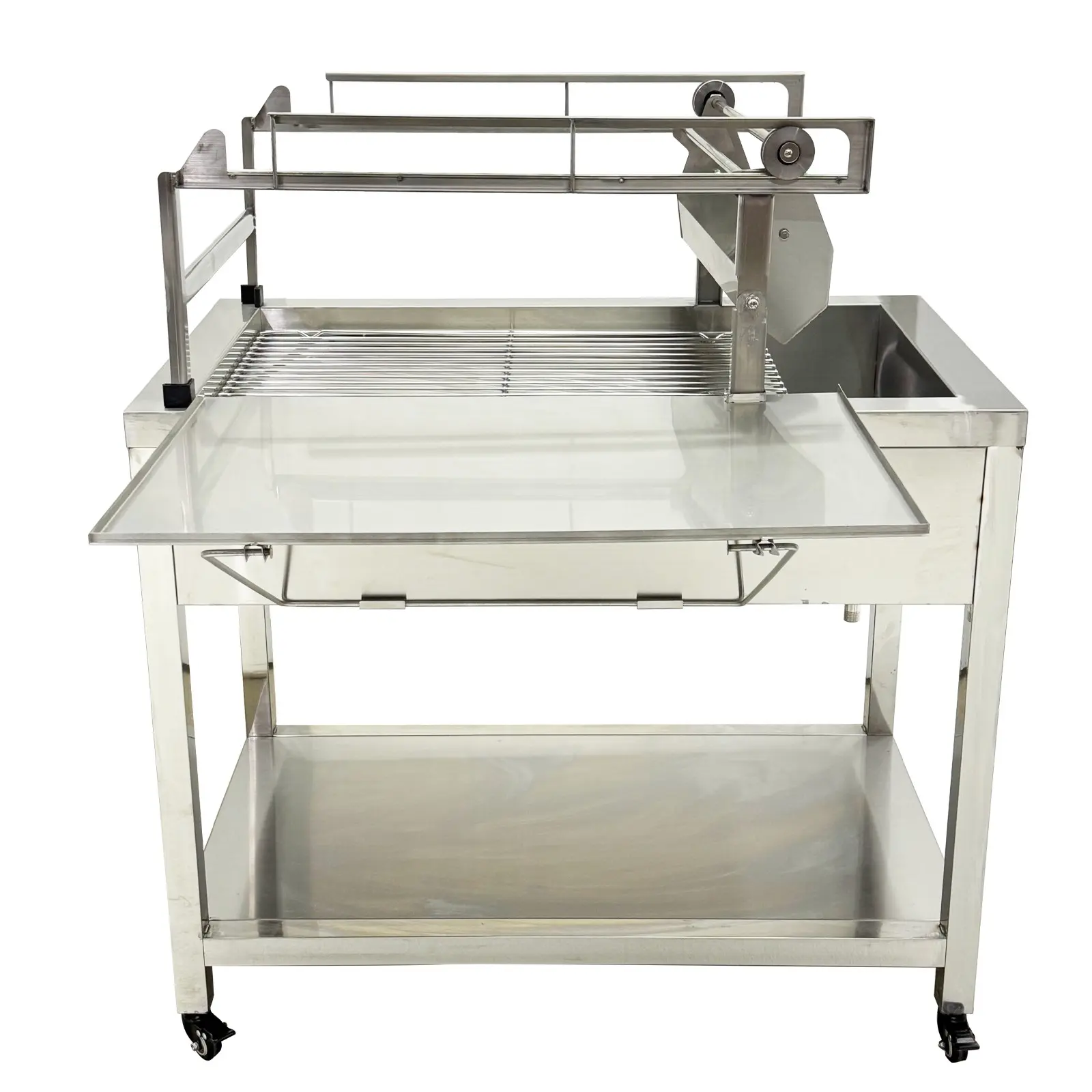 YOKOMA Donut Glazing Dipper Commercial Decorating Machine, Automatic Equipment for Donuts & Bread Icing and Topping Sprinkling