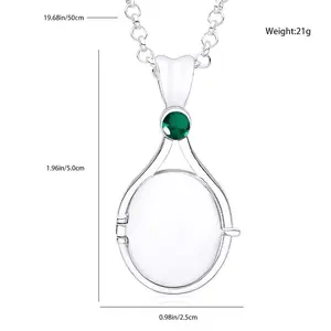 H2O Mermaid Pendant – Silver‑Plated Shell Necklace, Just Add Water Vibes