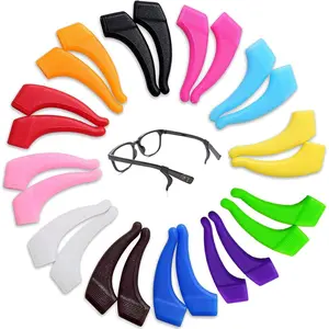 14-Pair Mega Pack Viral Slip-Proof Glasses Hack, Game-Changer Ear Grips for Glasses, No More Sliding! Secure Glasses Holders, Comfy Silicone Ear Hooks