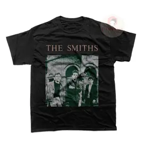 The Smiths Unisex T-Shirt - Meat Is Murder Album Tee - Music Band Graphic Shirt - Rock Music Merch - Vintage Gift, Tshirt Gift for Boyfriend Sweatshit, Tshirt Gift for Girlfriend Sweatshit wear clothes