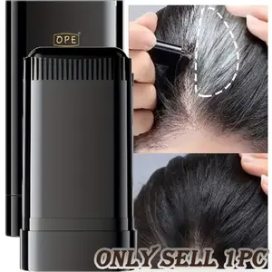 Disposable Root Touch-Up Stick, Waterproof Sweatproof, All-Day Wear, Covers New Gray Hair & Gaps, Anti-Smudge Sweat-Resistant Non-Fading, Multi-Color for Natural Hair, Ideal for Office Hairstyle Touch-Up