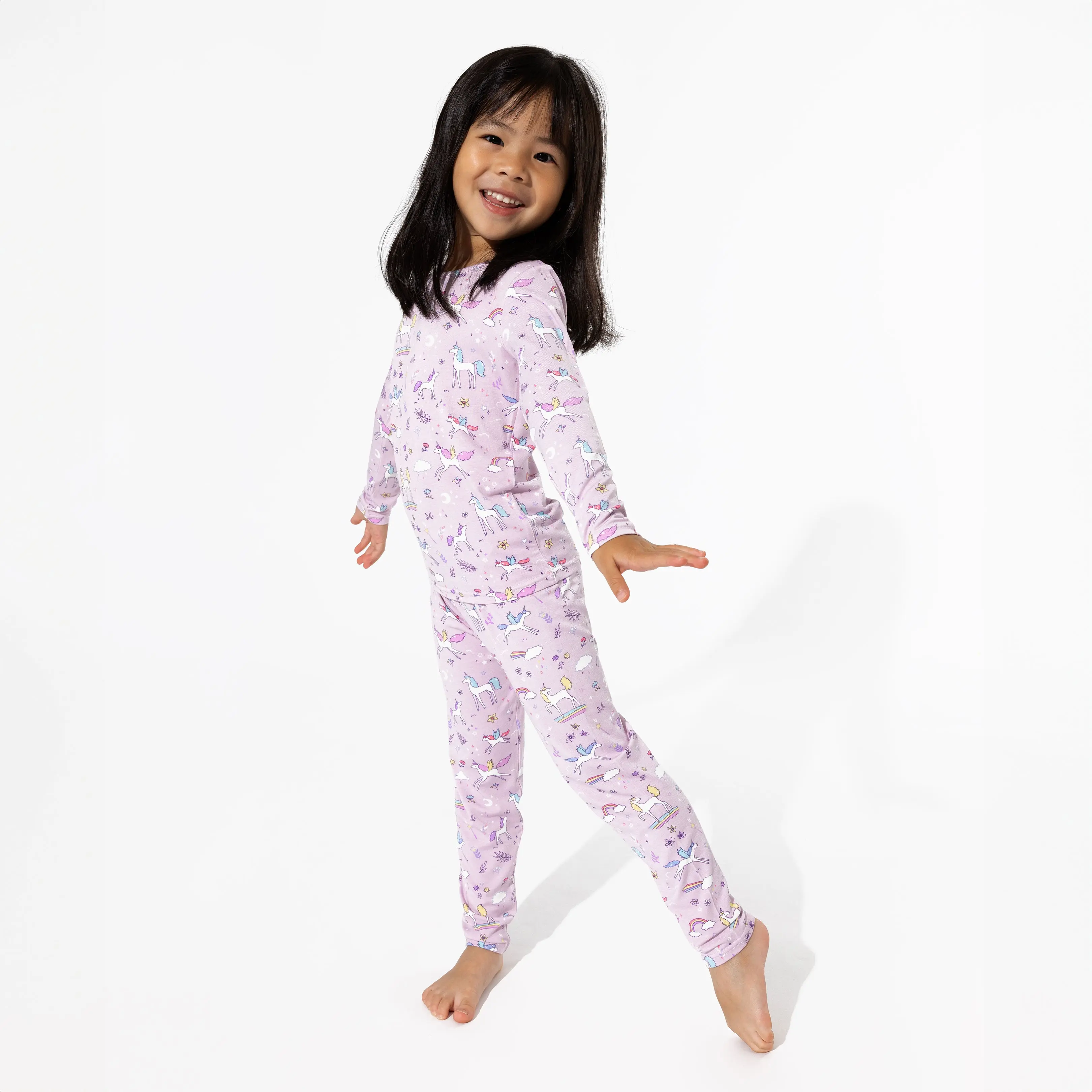 Enchanted Unicorn Bamboo Kids Pajamas Enchanted Unicorn Bamboo Kids Pajamas