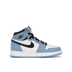 Jordan Kid's 1 Retro High OG University Blue Basketball Shoes, from StockX