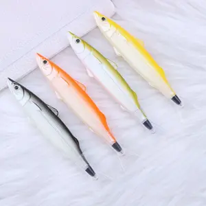 Artificial Fish Shaped Pencil, 20pcs Creative Simulation Fish Pencil, Writing Pen for School Office Home, Desktop Accessories