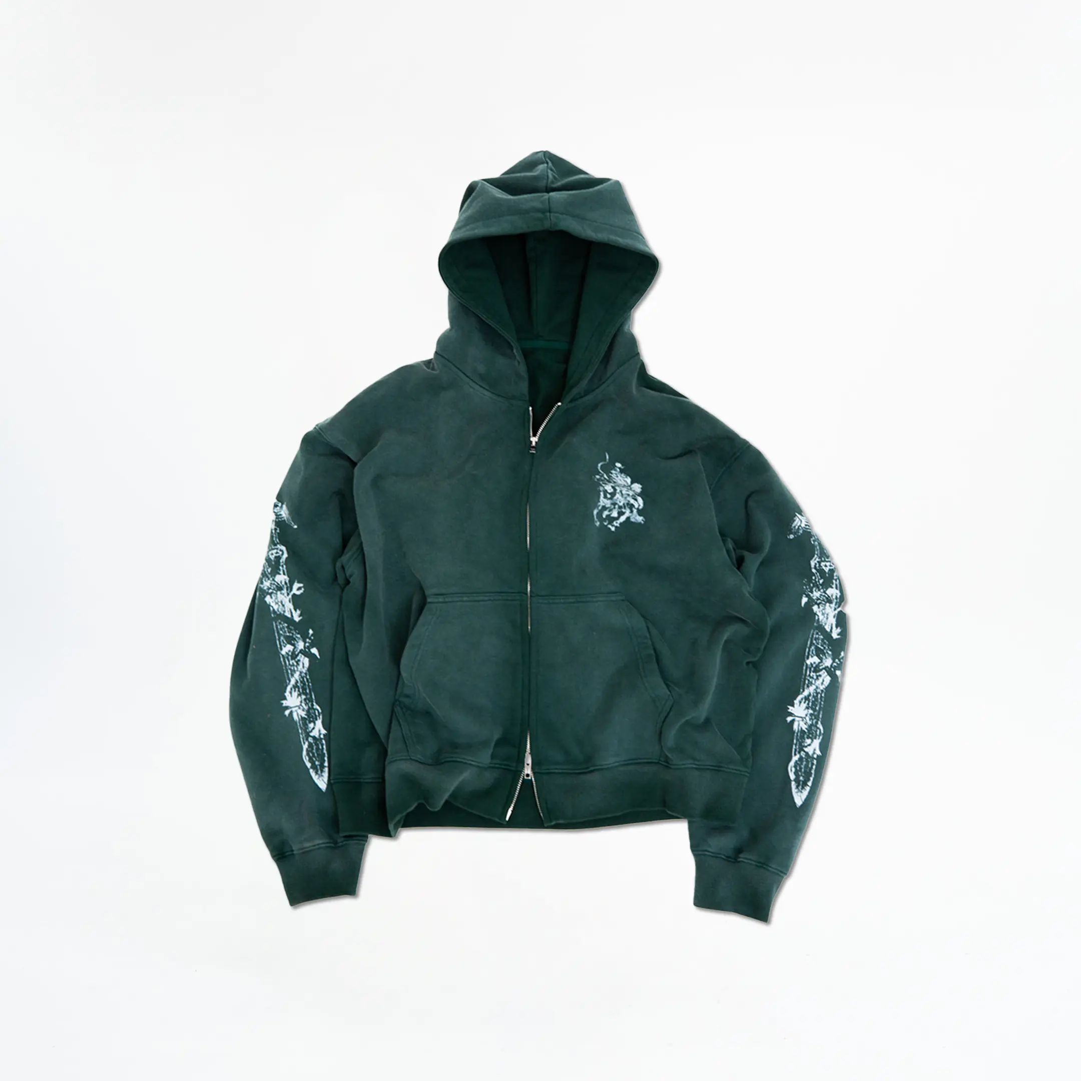 KINGSLAYER ZIPUP - FOREST GREEN