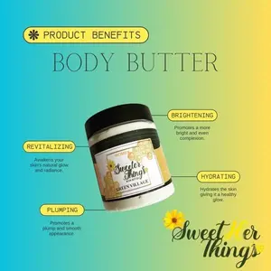 Designer Body Butter Skin Repair Lotions Comfort Cosmetic Body Care Skin Care Sensitive Gentle