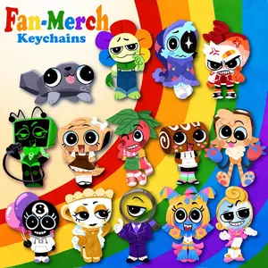 Dandy's World Keychain – Pebble, Dandy, Astro, Shrimpo, Vee, Shelly, Sprout & More – Cute Acrylic Keychain Charms, Perfect Gift for Fans & Collectors