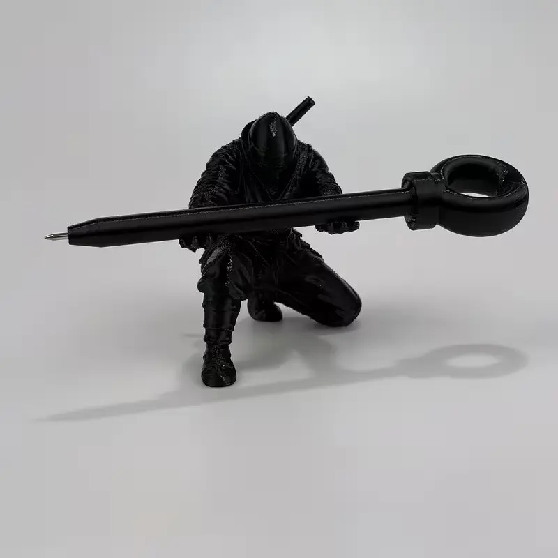 3D Printed Ninja Pen Holder Desk Organizer,Gift For Anime Fans,Office Desk,Gaming Setup,Dorm Room Decor,Office Accessories,Stationery Storage Organizer