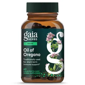 Gaia Herbs Oil of Oregano - Immune & Antioxidant Support Supplement - with Oregano Oil, Carvacrol & Thymol