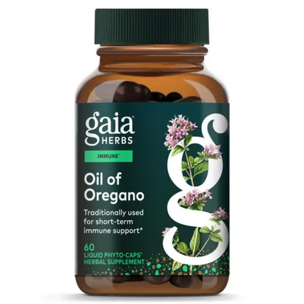 Gaia Herbs Oil of Oregano - Immune & Antioxidant Support Supplement - with Oregano Oil, Carvacrol & Thymol Gaia Herbs Oil of Oregano - Immune & Antioxidant Support Supplement - with Oregano Oil, Carvacrol & Thymol
