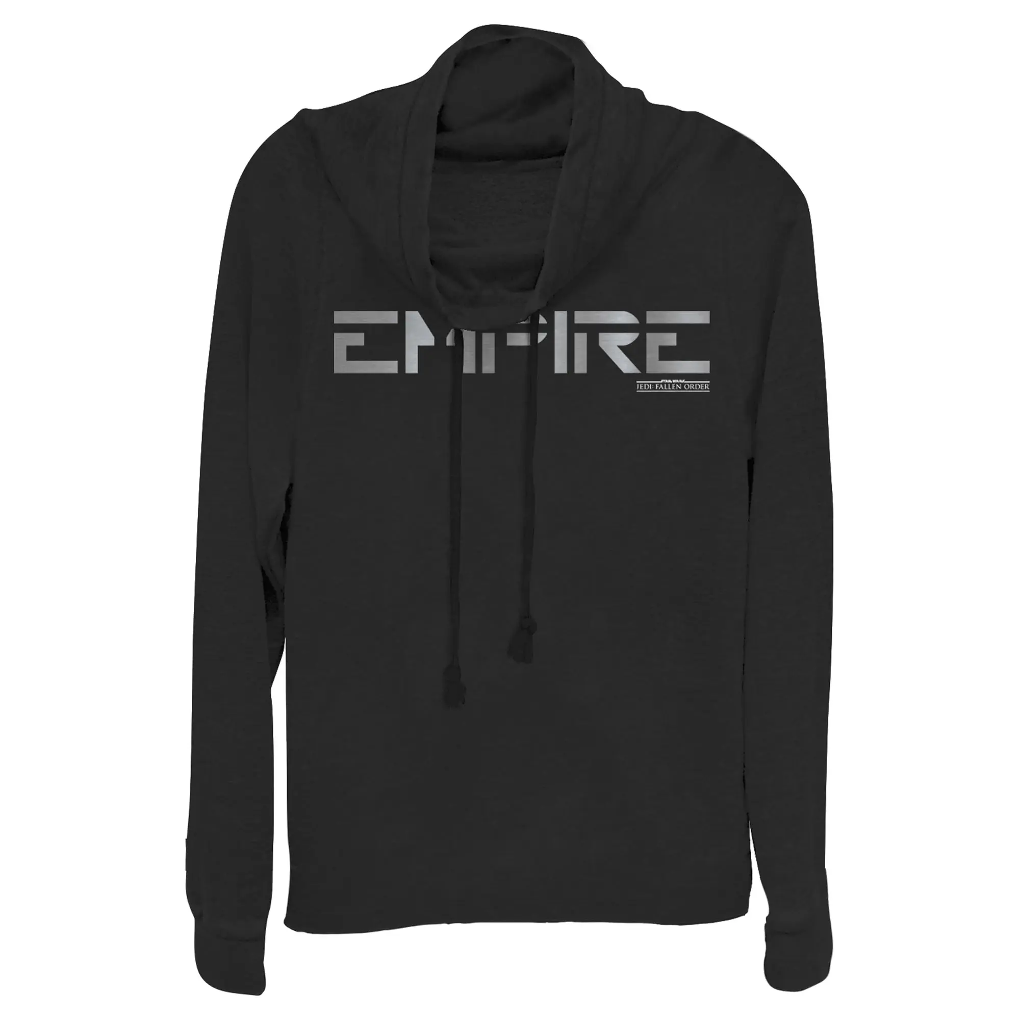 Junior's Star Wars Jedi: Fallen Order Empire Label Cowl Neck Sweatshirt