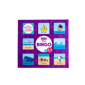 Bilingual Bingo Game to Learn Spanish and English Vocabulary