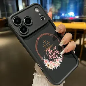 For IPhone 17 Case, Easter Hope Symbol Pattern, Soft TPU Bumper Shockproof Rugged Cover for IPhone 16 15 14 13 12 11 Pro Max Plus
