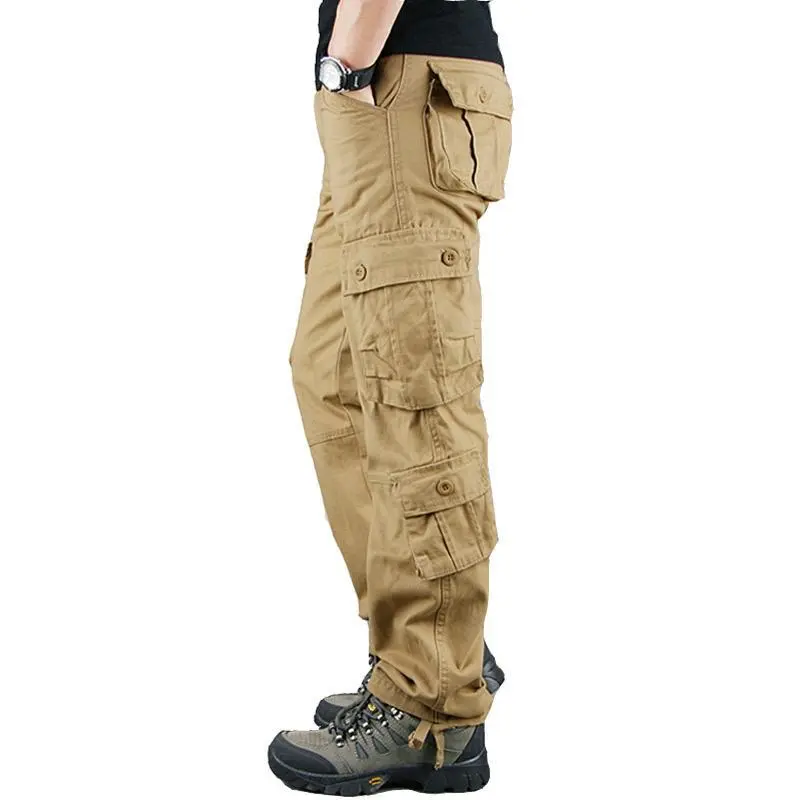 8Pocket khaki color