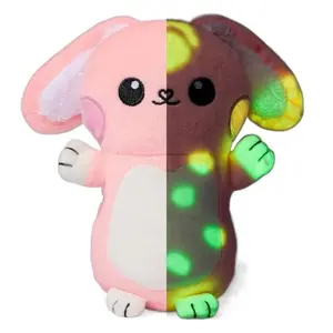 TKGlowBabies Kids Gift Stuffed Toys Glow in Dark Plush Dolls Outdoor Toy with Summer Vibes for Children