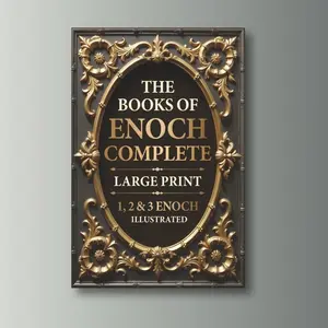 The Books of Enoch Complete LARGE PRINT (Illustrated): 1, 2 & 3 Enoch With Authentic Illustrations, Insightful Introductions and Commentary