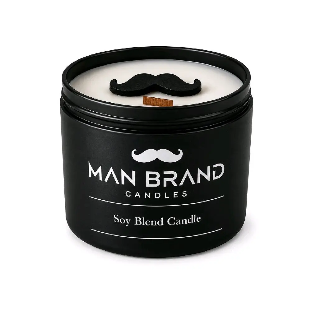 Man Brand Candle Tins 8 oz