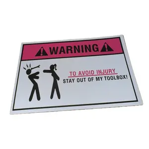 Toolbox Tattoo M012 - “To Avoid Injury”