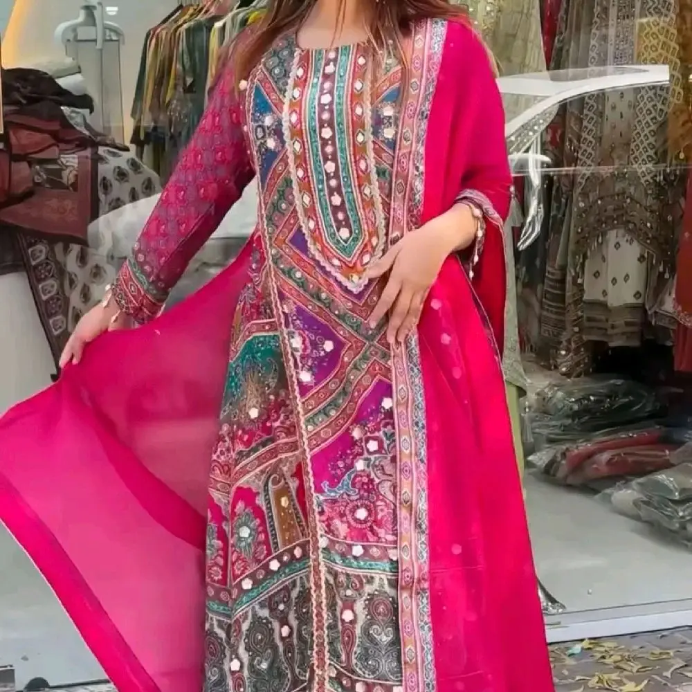 3 piece  Party wear Elegance Dress