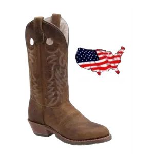 Double H Ladies Domestic Brown ICE Western Boots DH5159