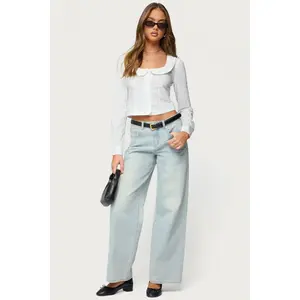 Ery Mid Rise Baggy Jeans