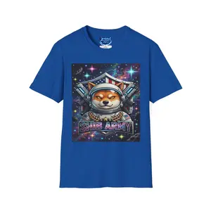 Shib Army Stellar Commander Tee – Space Force Shiba Shirt
