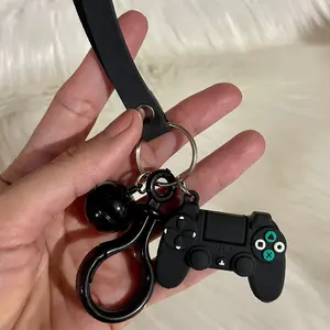 Video Game Controller Keychain - Black Bell shifter model