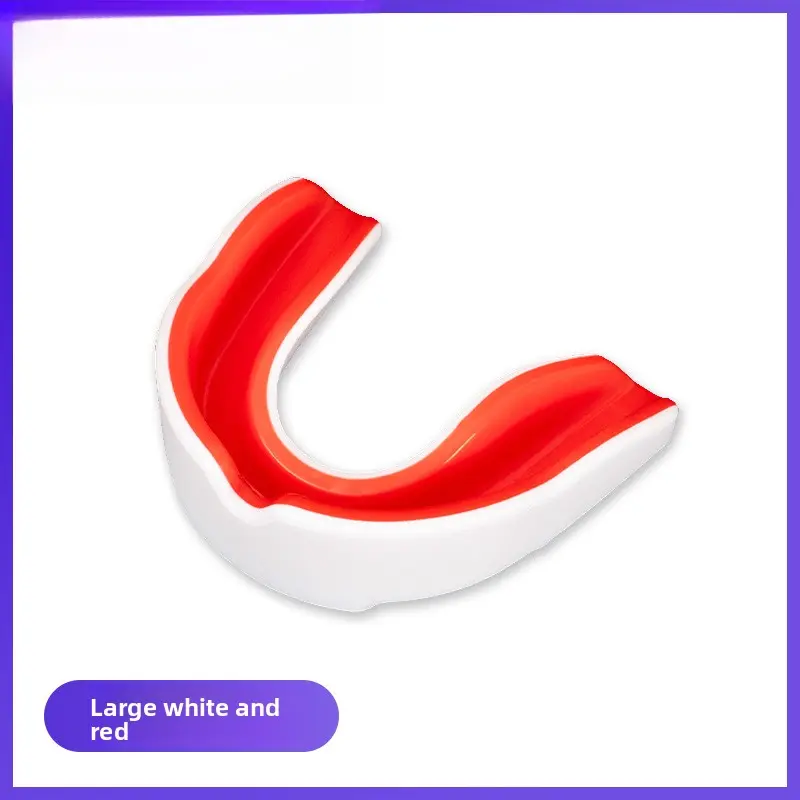 Large white and red + transparent box