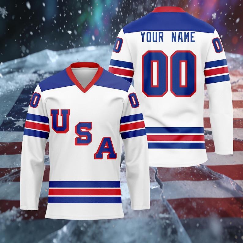 USA HOCKEY Jack Hughes #86 Hockey Jersey, Hockey Jersey Of Usa Team, US Hockey Shield 2026 Replica Jersey, Unisex Sport Fan Gift