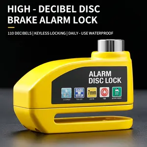 ELOOP Disc brake lock, mountain bike anti-theft alarm lock, bicycle brake disc alarm lock ELOOP Disc brake lock, mountain bike anti-theft alarm lock, bicycle brake disc alarm lock