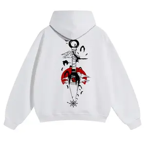 anime Itachi  FallFreshness outfits men streetwear 80s 90s graphic tees cotton Anime funny 300G Hoodies men gifts