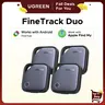 UGREEN Finder Duo (iOS and Android) Air Tracker Tags 4 Pack, 1-Year USB-C Rechargeable Battery Bluetooth Tracker Compatible with Apple Find My or Find Hub App, Item Finder Smart Tag for Key Luggage,tiktokshopfalldealsforyou,techvibes