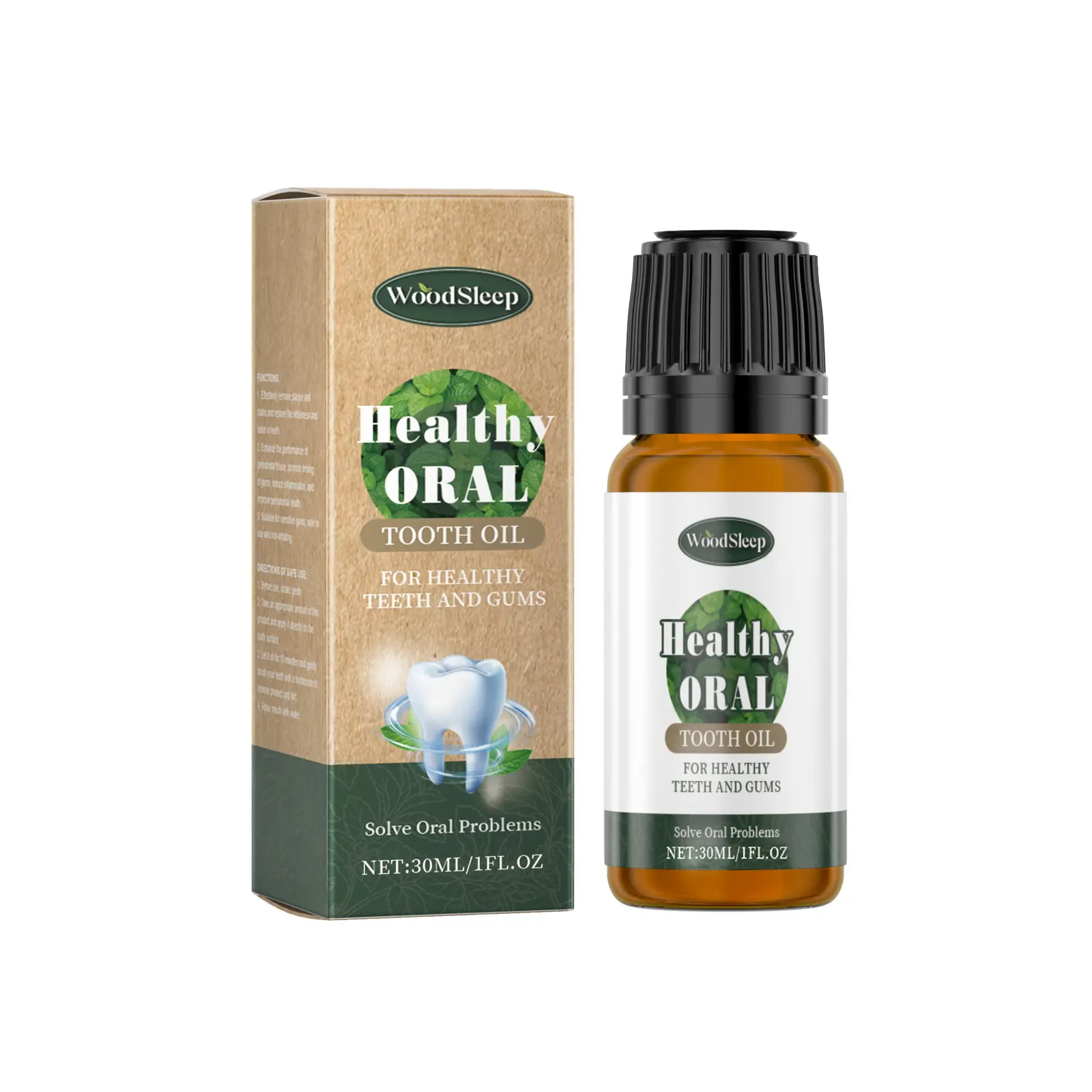 Woodsleap Peppermint Whitening, Oral Care, Stain Removal and Spot Removal, Fresh Breath, Suitable for All Populations, 45g Pack, Ideal Gift for Special Occasions, Peppermint Cleaner Spearmint Cleansing teeth gem