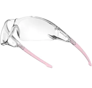 Lightweight Protective Anti Fog Wrap-Around Clear Shooting Safety Glasses with ANSI Z87.1 Scratch Resistant
