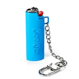 Cookies Metal Lighter Holder with Clip