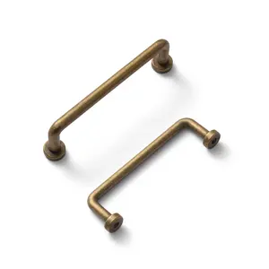 Antique Rustic Vintage Cabinet Bar Pulls Decorative Drawer Handles